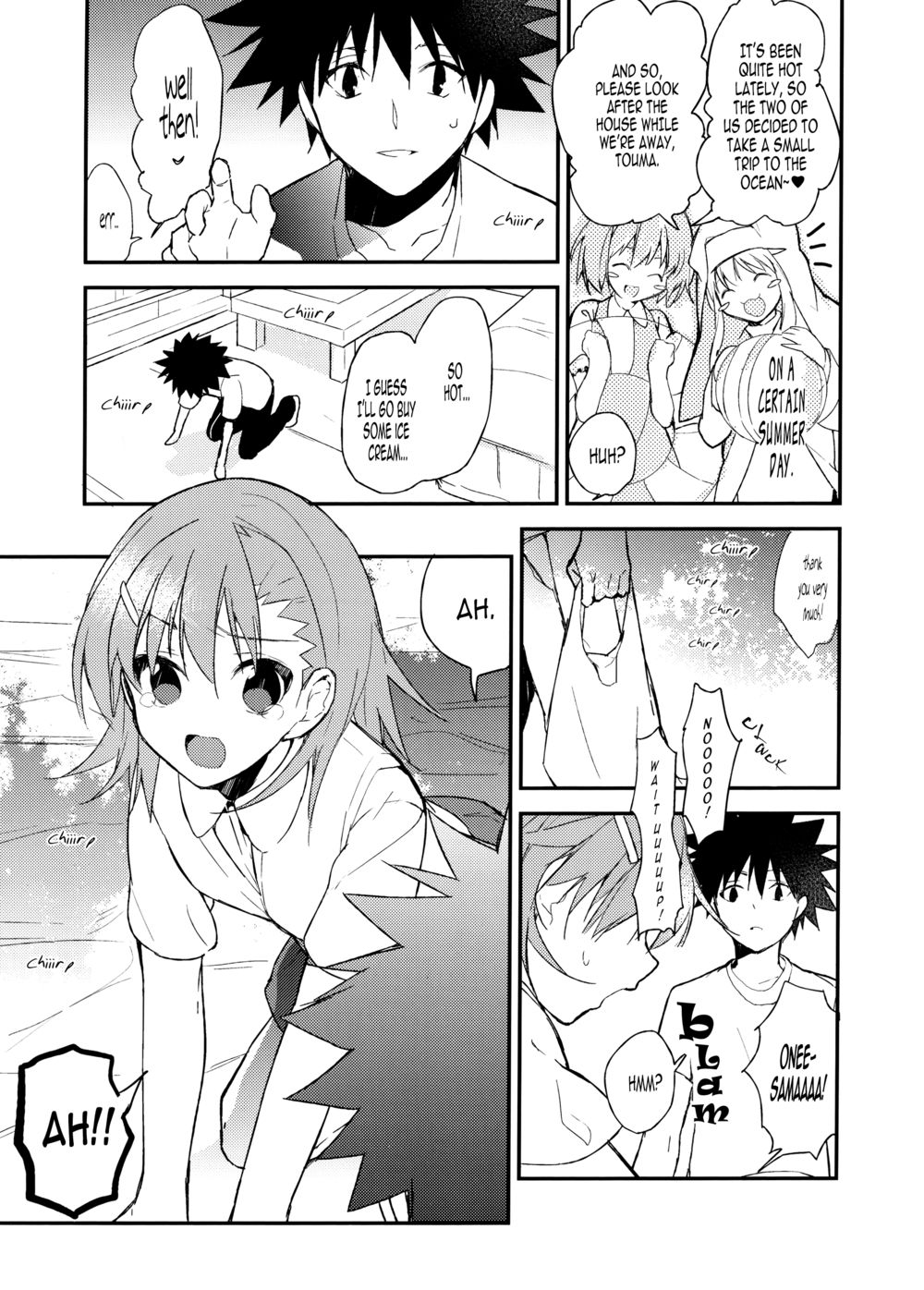 Hentai Manga Comic-Mikoto to. 3-Read-5